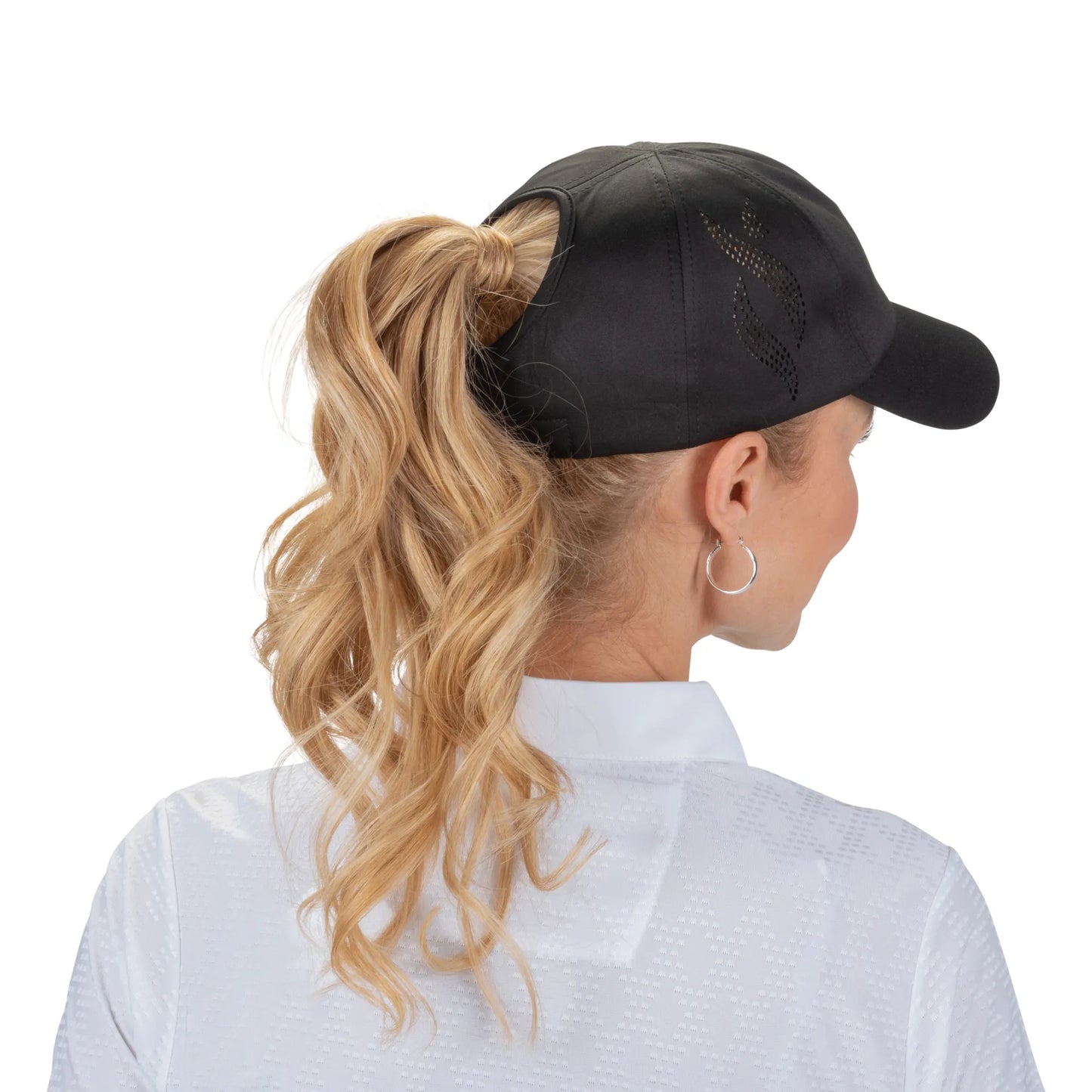Nancy Lopez   Pony Hat Black