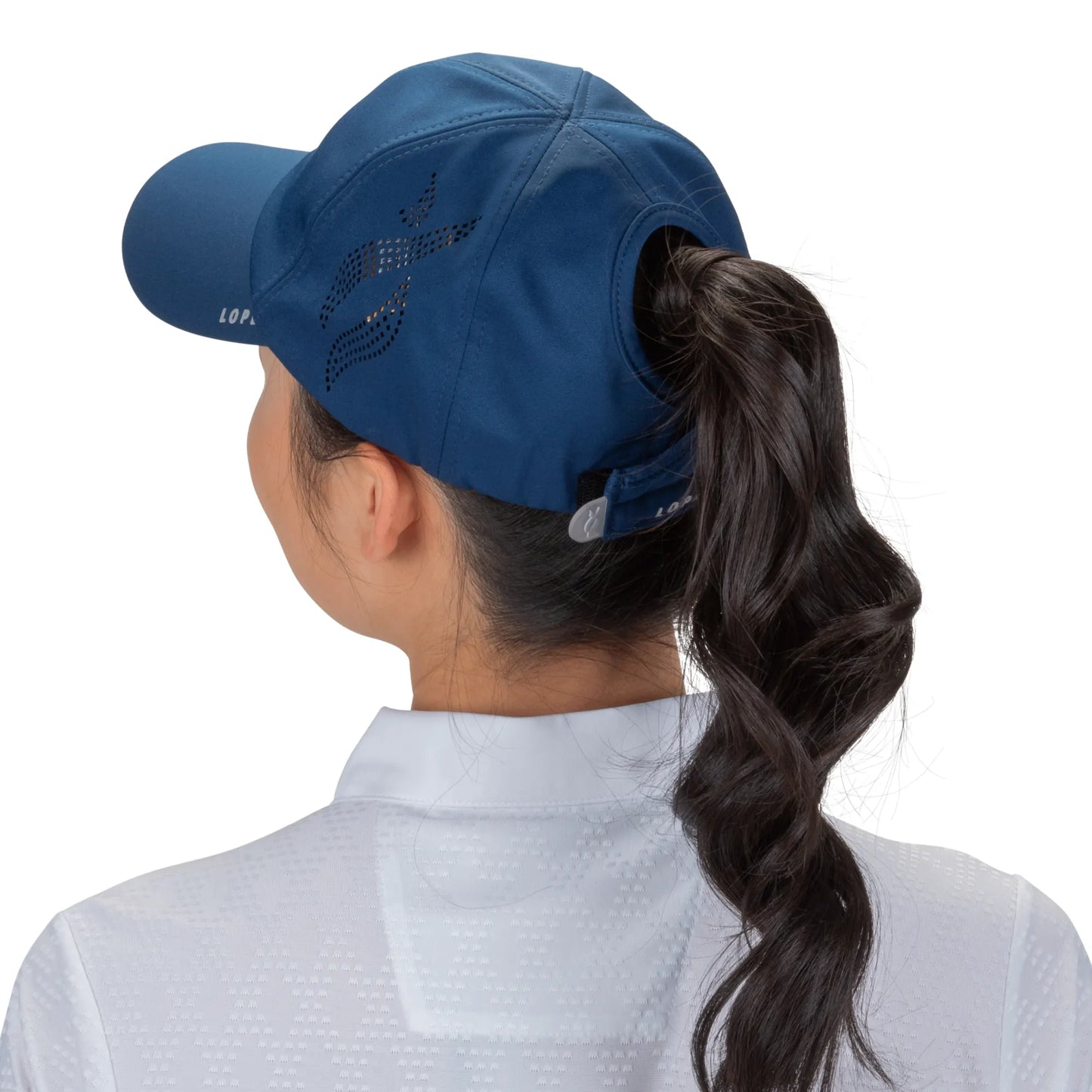 Nancy Lopez   Pony Hat Navy