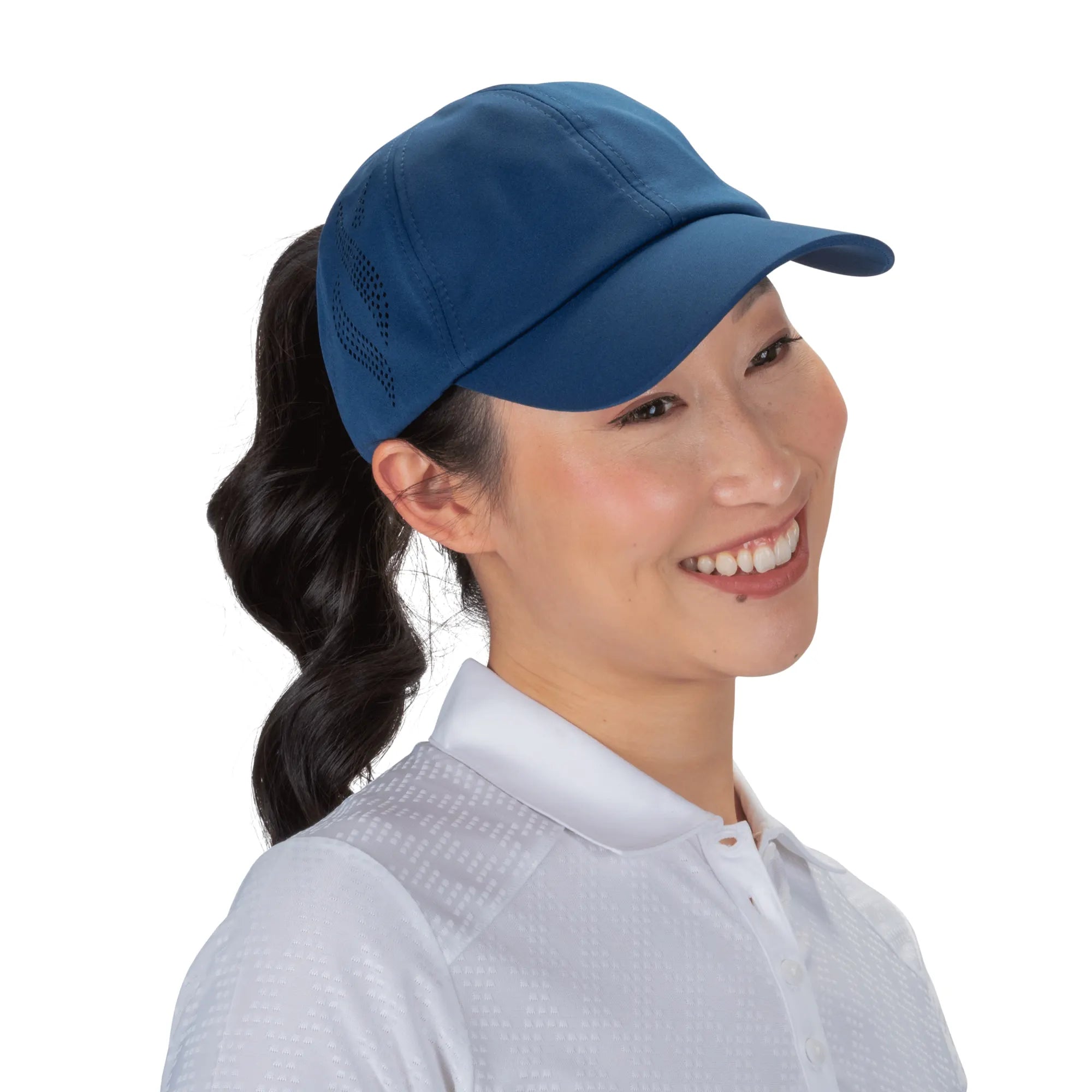 Nancy Lopez   Pony Hat Navy