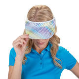 Nancy Lopez   Supra Reverse Clip Visor White Multi