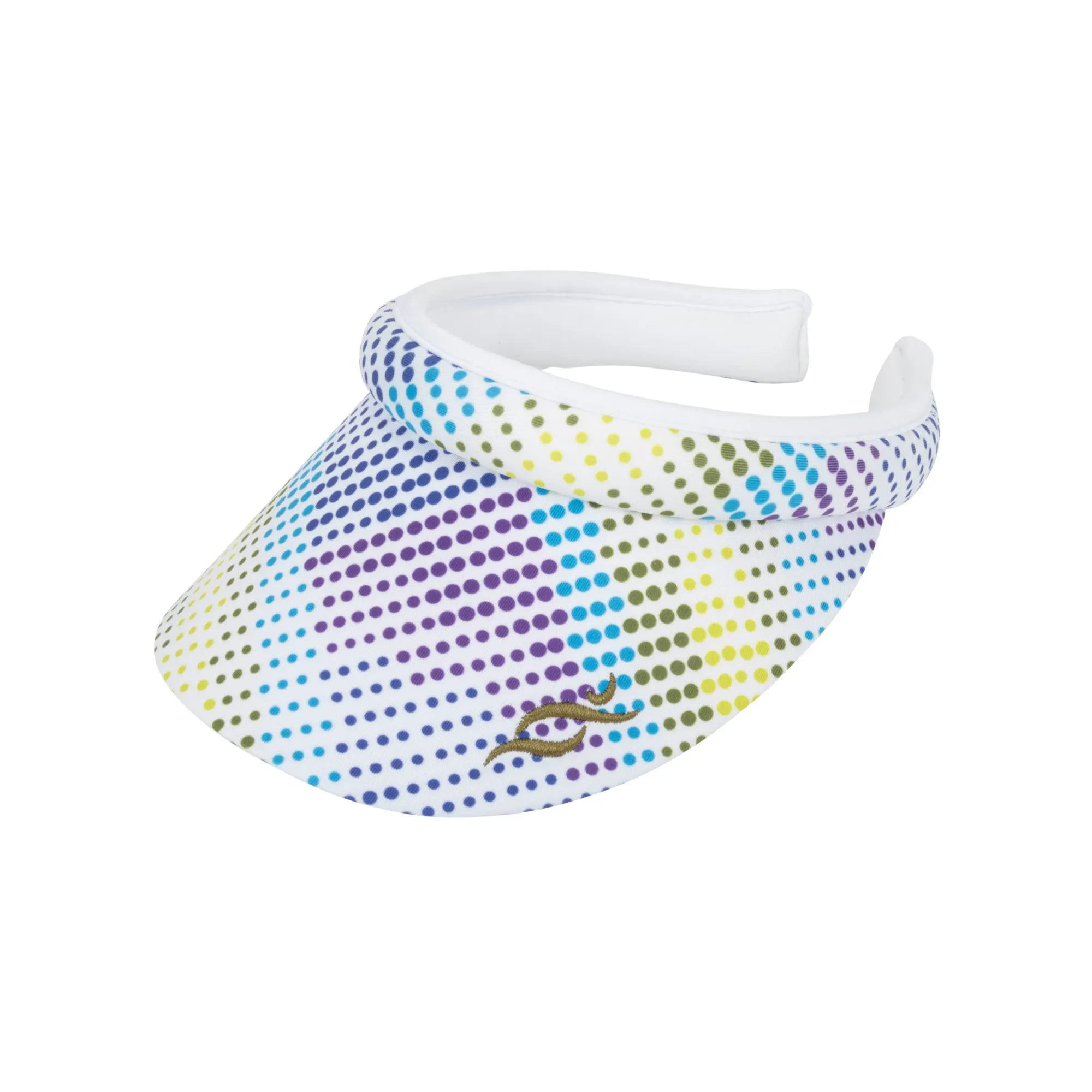 Nancy Lopez   Supra Reverse Clip Visor White Multi