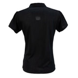 Nancy Lopez  Swagger Short Sleeve Polo Plus Black