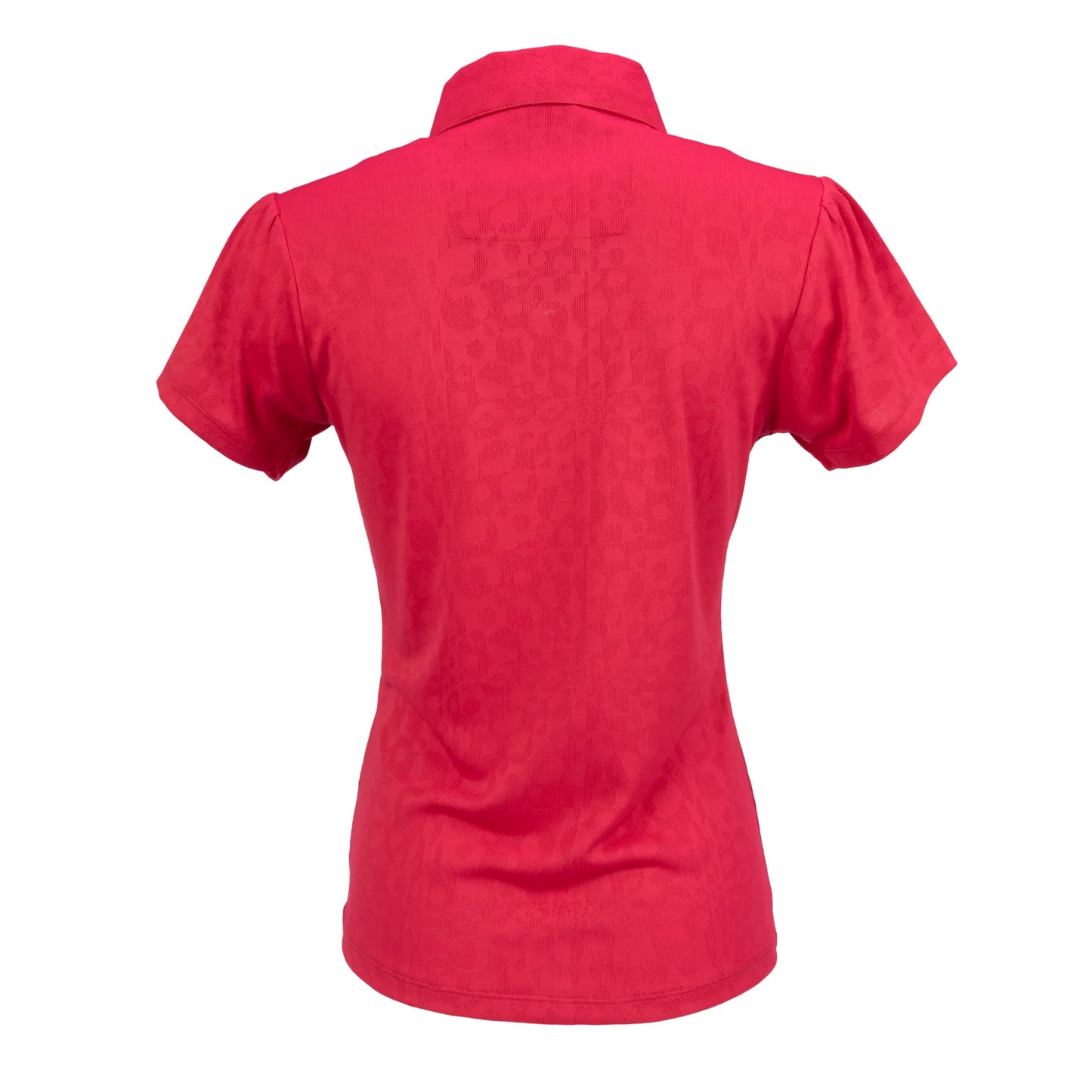 Nancy Lopez  Swagger Short Sleeve Polo Plus Heart