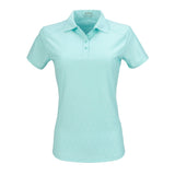 Nancy Lopez   Tempo Short Sleeve Polo Ice