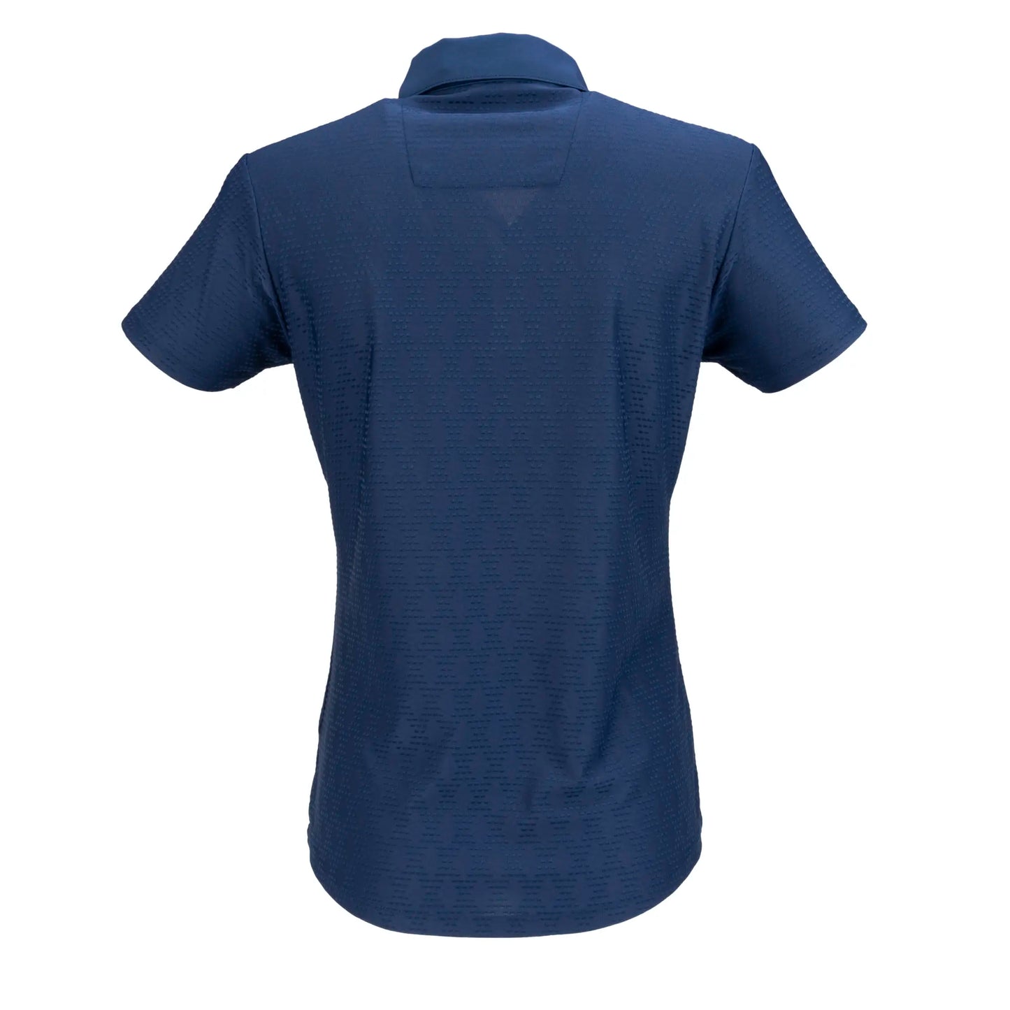 Nancy Lopez   Tempo Short Sleeve Polo Plus Navy