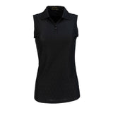 Nancy Lopez   Tempo Sleeveless Polo Black