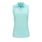 Nancy Lopez   Tempo Sleeveless Polo Ice