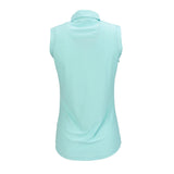 Nancy Lopez   Tempo Sleeveless Polo Ice