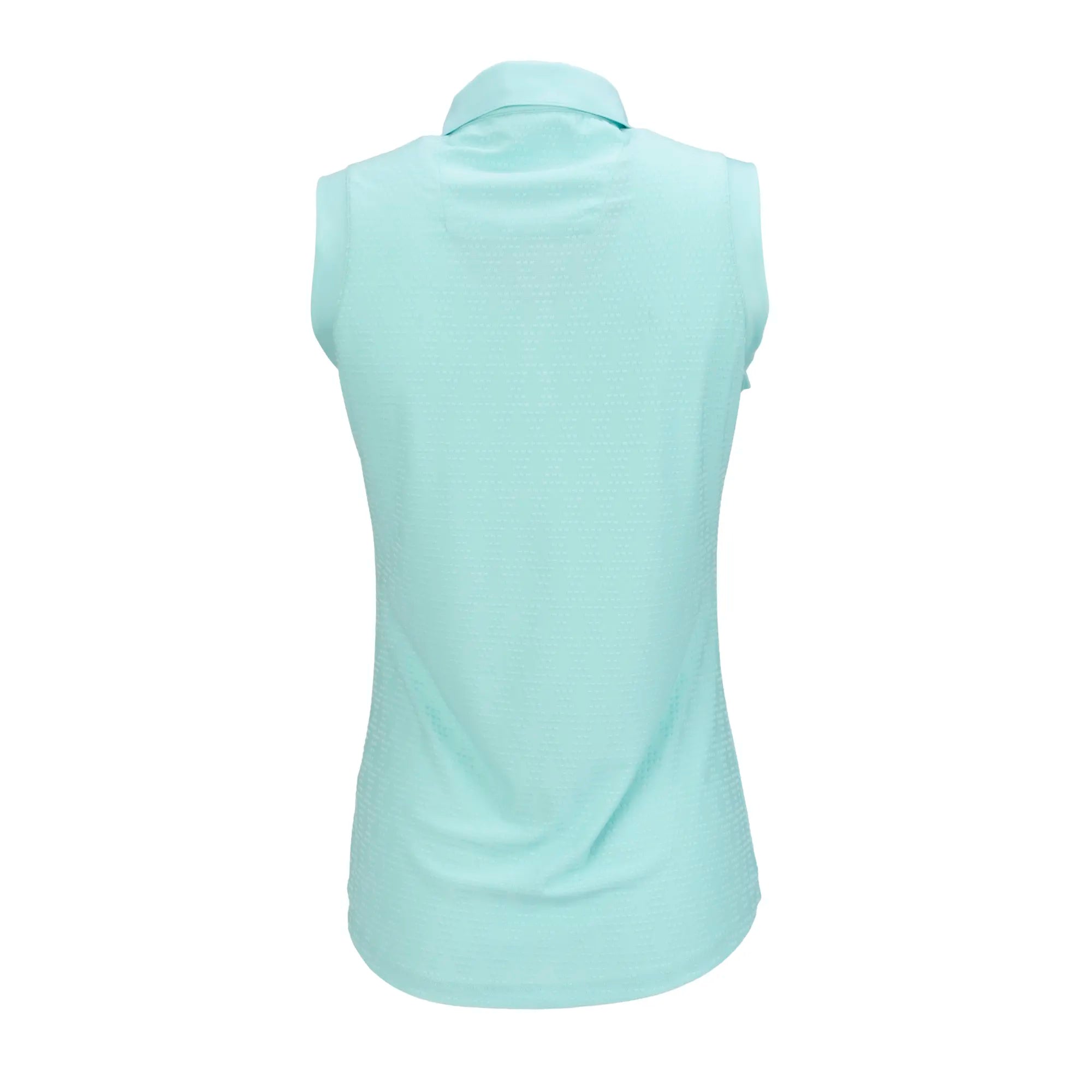 Nancy Lopez   Tempo Sleeveless Polo Ice