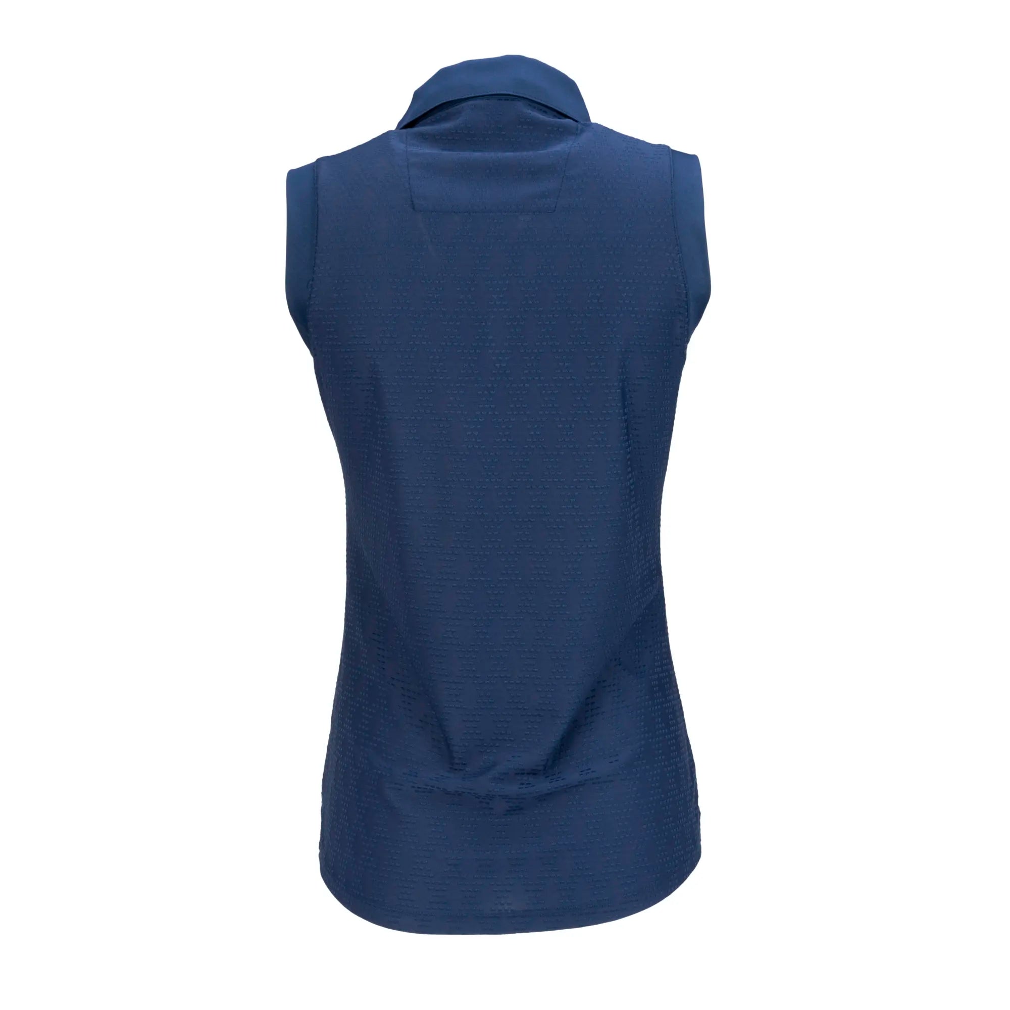 Nancy Lopez   Tempo Sleeveless Polo Navy