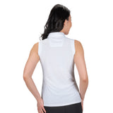 Nancy Lopez   Tempo Sleeveless Polo White