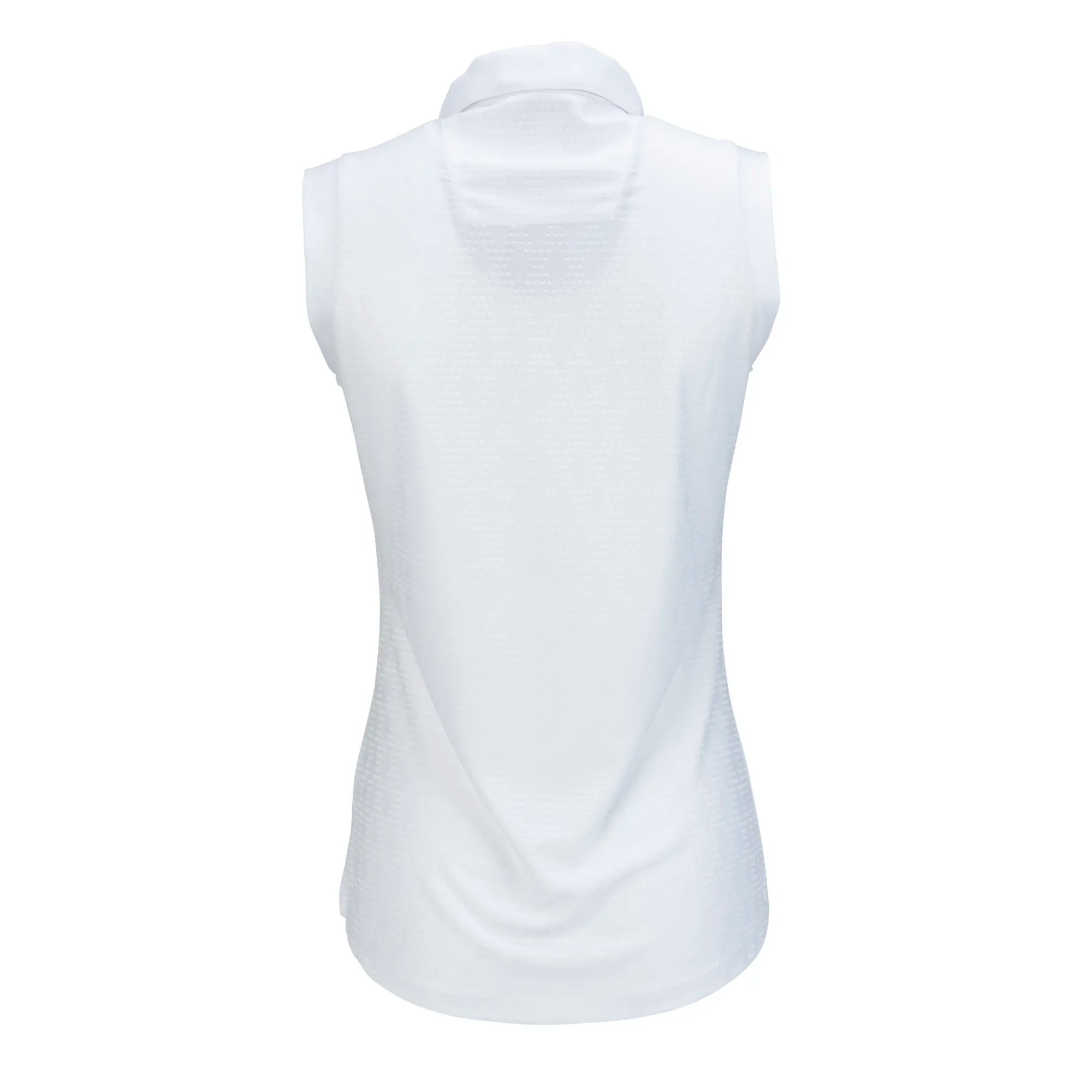 Nancy Lopez   Tempo Sleeveless Polo White