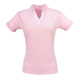 Nancy Lopez   Vine Short Sleeve Polo Plus Burst Multi