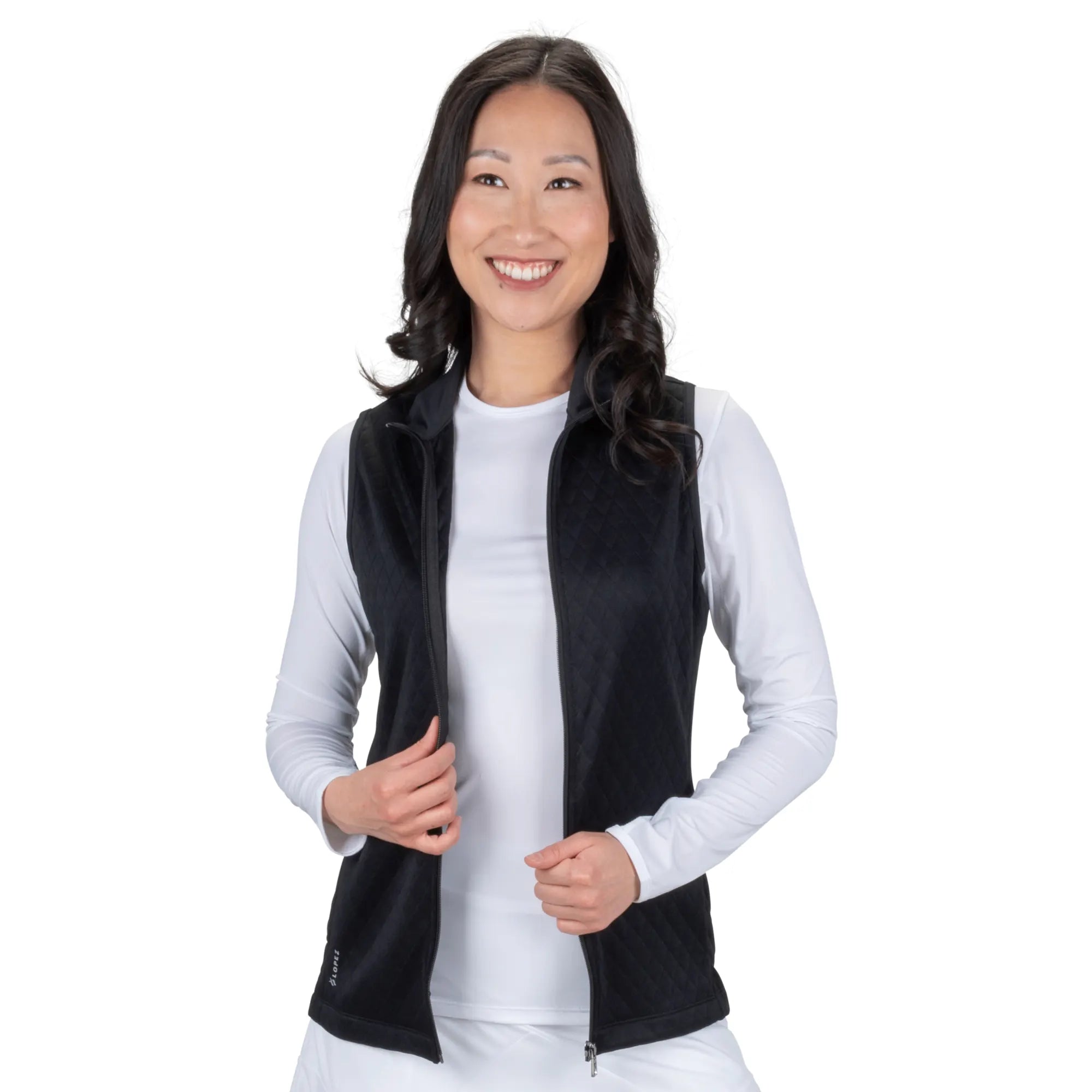 Nancy Lopez   Zeal Vest Black