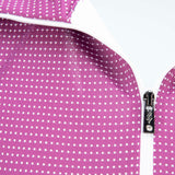 Nancy Lopez Zone Short Sleeve Polo - Iris/White