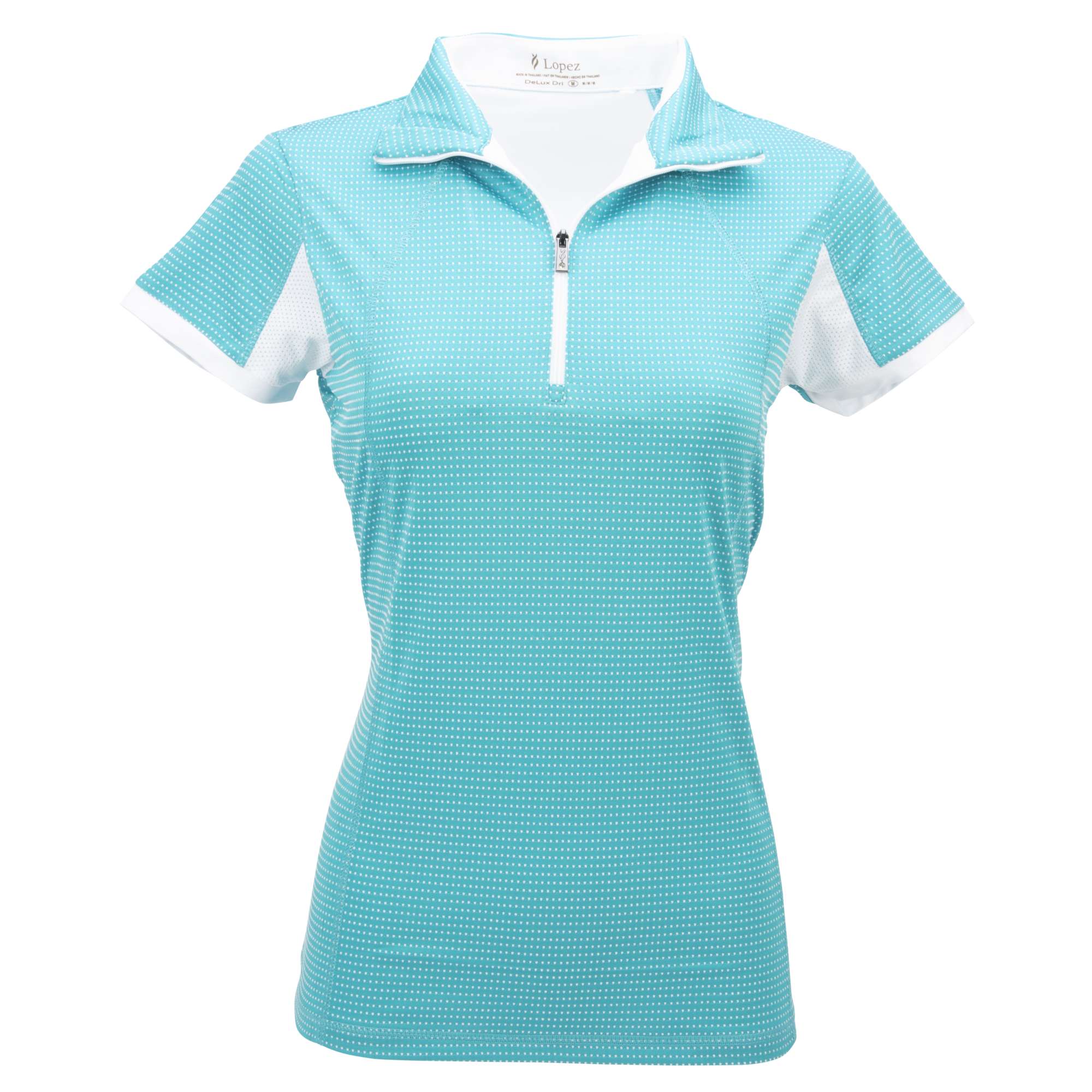 Nancy Lopez Zone Short Sleeve Polo - Teal