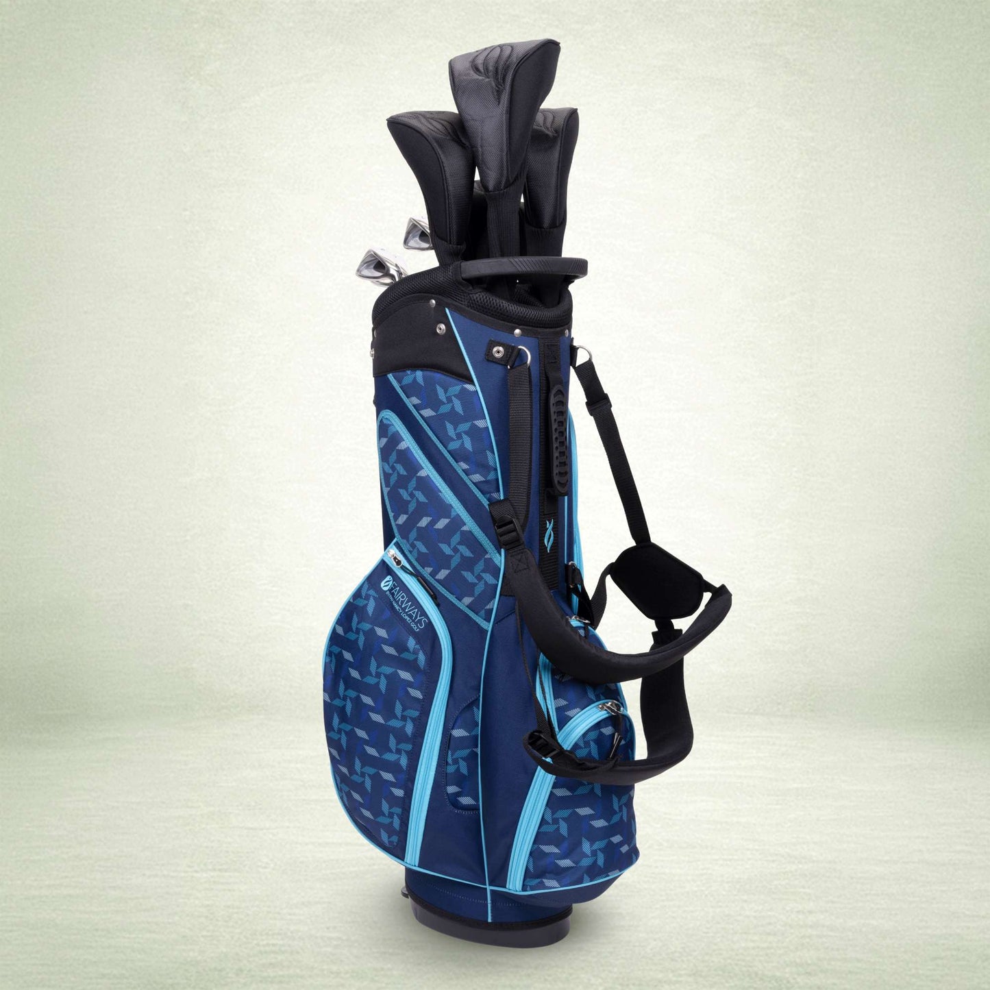 Nancy Lopez  Fairways 18-Piece Stand Bag Package Set - Blue Mosaic Blue Mosaic