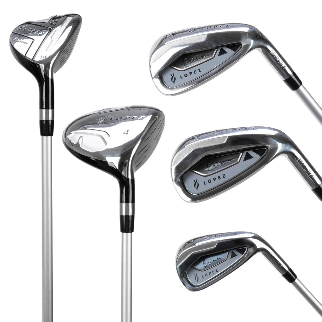 Nancy Lopez  Erinn 9Pc Wood/Iron Set Black/Silver