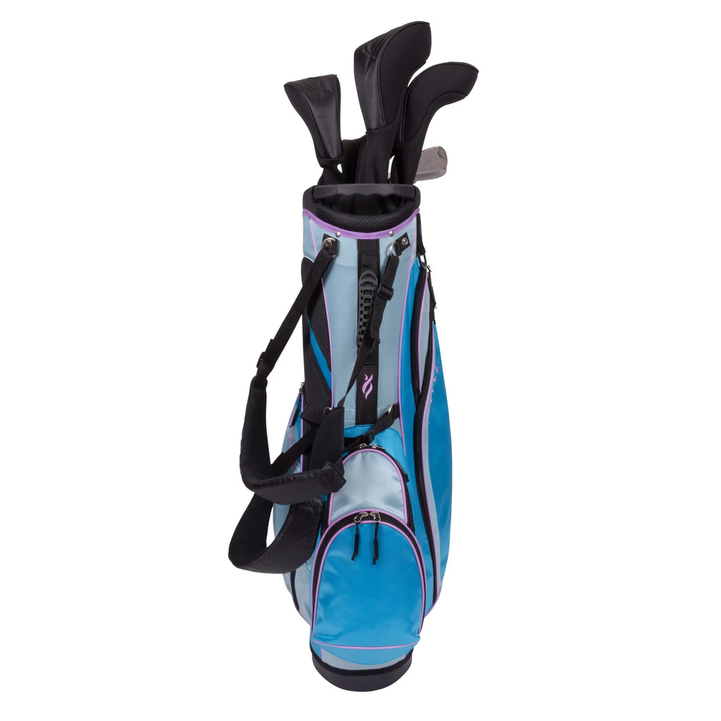 Nancy Lopez Ashley 18-piece Cart Bag Package Set - Flamingo