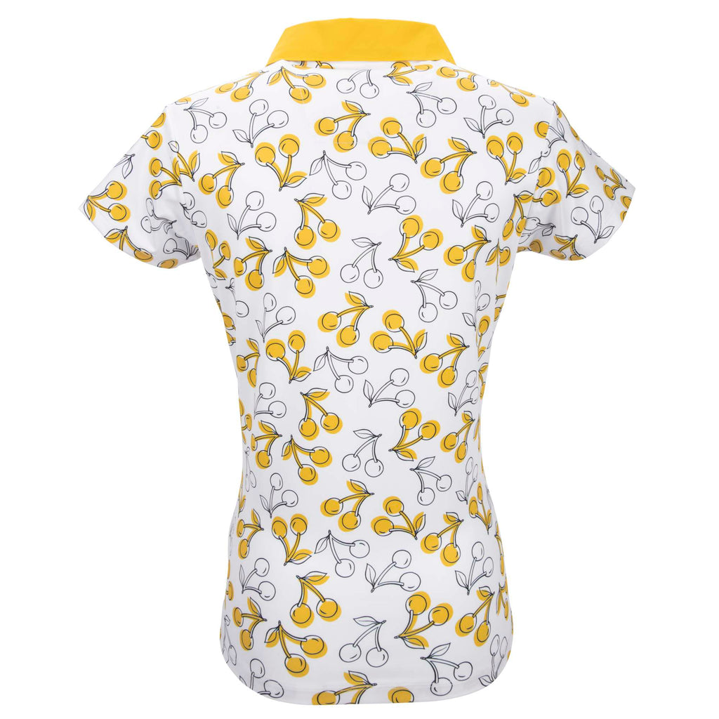 Lori's Golf Shoppe: SALE Nancy Lopez Ladies & Plus Size Minx Short Sleeve  Print Golf Shirts - ART DECO (White Multi)