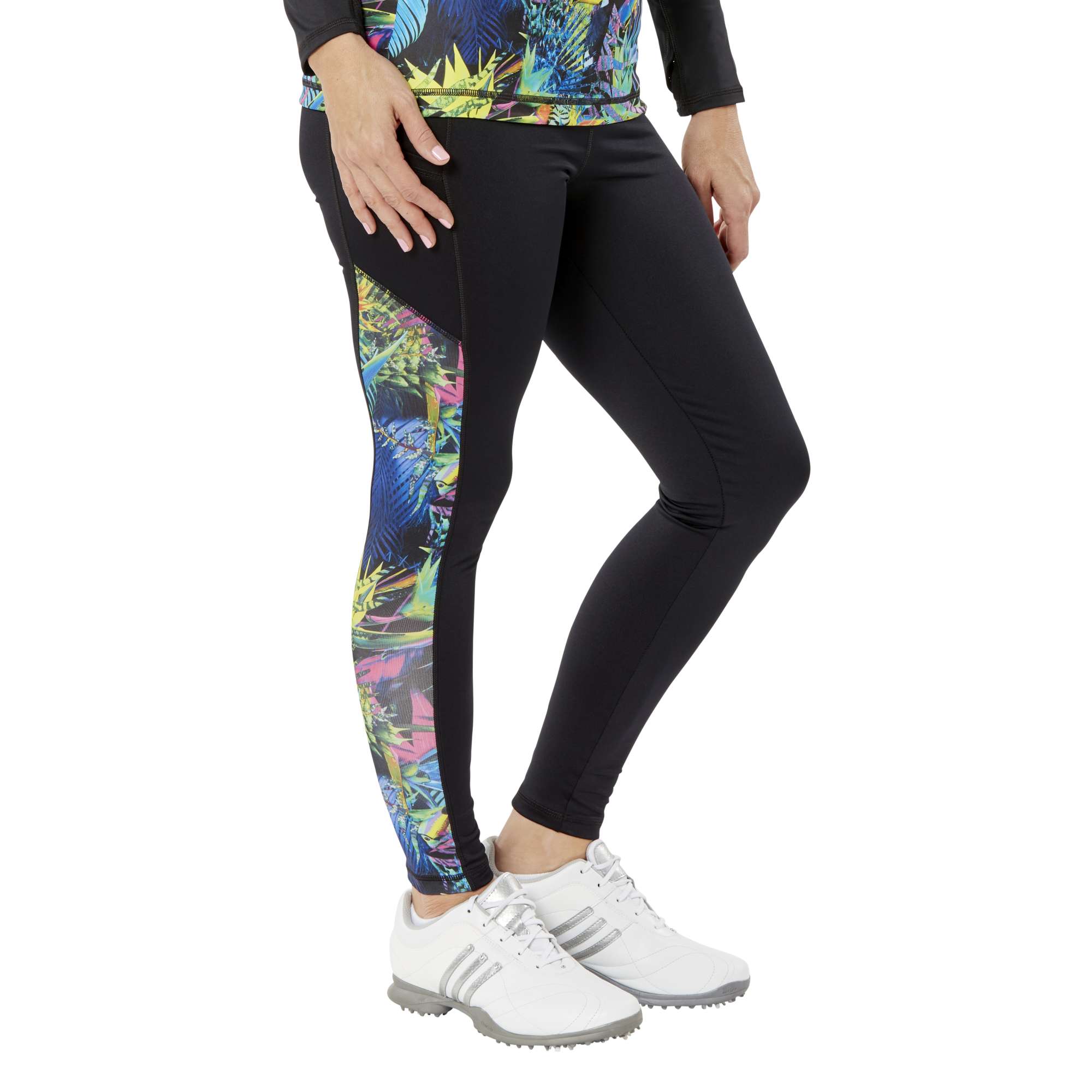 Power Legging Black Multi